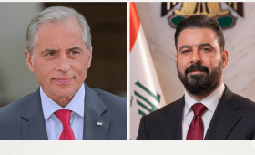 رئيس الوزراء جعفر حسان ونظيره العراقي علي الزيدي