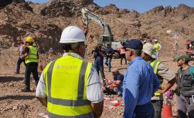 جانب من عمليات تنقيب في موقع أبو خشيبة | وزارة الطاقة والثروة المعدنية